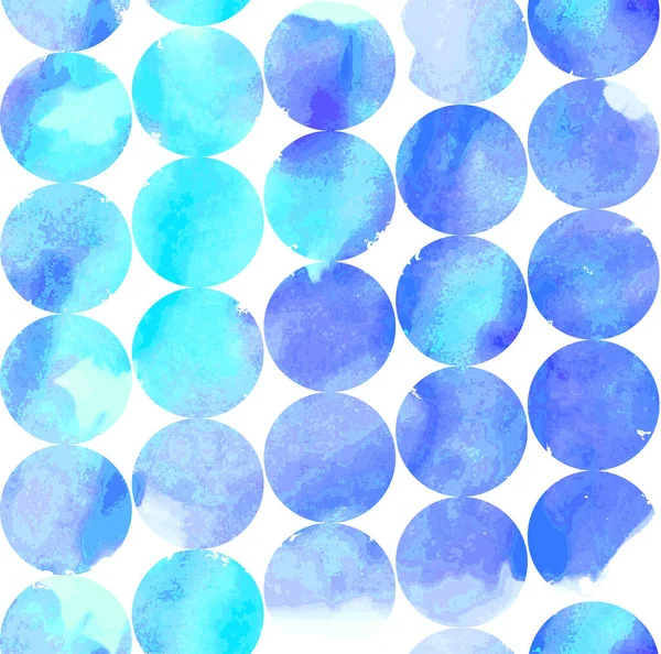 Marokkanische Ornamente Blauen Farben Auf Weißem Hintergrund Aquarell Nahtloses Muster — Stockvektor