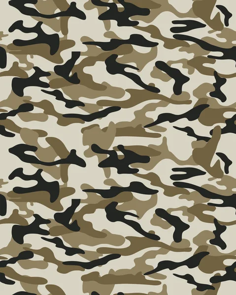 Camouflage Pattern Seamless Army Wallpaper Military Design Abstract Camo Design — Stock Vector