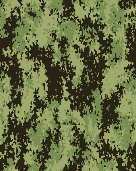 Camouflage Pattern Seamless Army Wallpaper Military Design Abstract Camo Design — Stockvektor