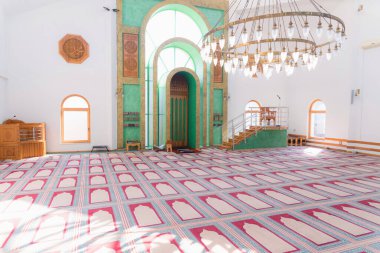 Bosna-Hersek 'in Travnik kentindeki Kalibunar camii, içişleri, j