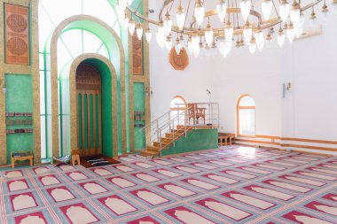 Bosna-Hersek 'in Travnik kentindeki Kalibunar camii, içişleri, j
