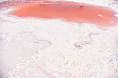 Degueche, Tn - Temmuz, 2019: Chott el Djerid, ayrıca Sciott yazıldığından 