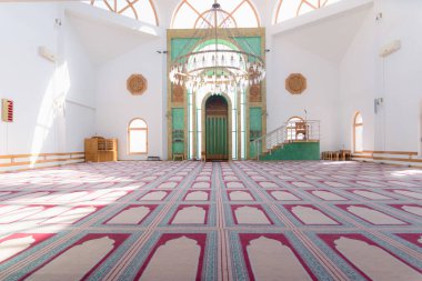 Bosna-Hersek 'in Travnik kentindeki Kalibunar camii, içişleri, j