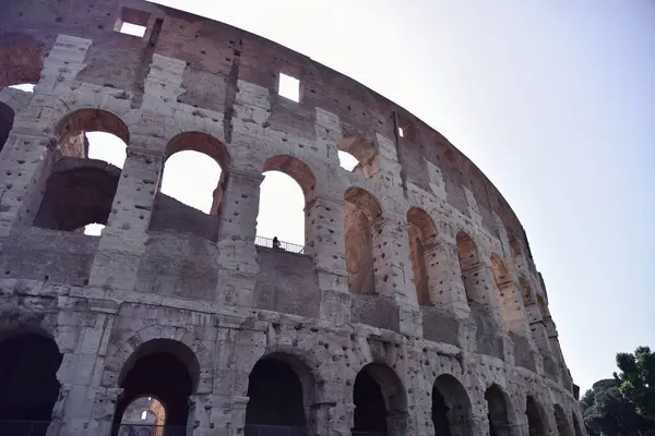 Rome, Olaszország-June 2019-római Colosseum. Colosseum az m — Stock Fotó