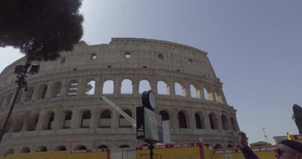 Roma Itália Junho 2019 Ruas Centro Histórico Roma Com População — Vídeo de Stock