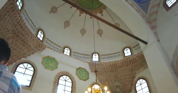 Пятница Молитва Сараево Босния Герцеговина Июля 2020 Мусульмане Еженедельно Молятся — стоковое видео