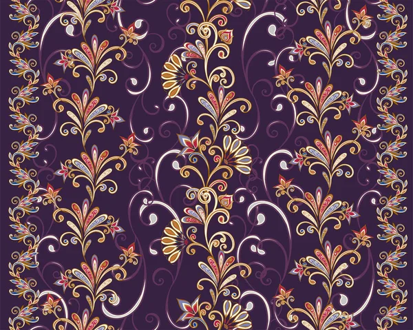 Kusursuz klasik sınırlar. Geleneksel Doğu tarzı, süs çiçekleri. Tasarım kartı, davetiye, broşür, kitap, dergi için süs eşyası.