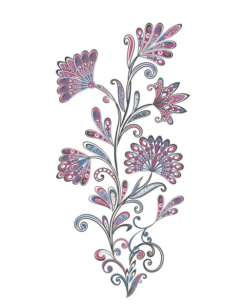 Fantastik buket. Arka planda etnik geleneksel tarzı.