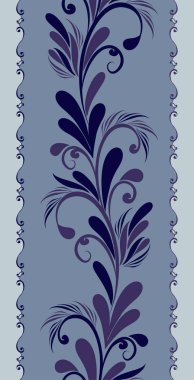 Kusursuz klasik sınırlar. Geleneksel Doğu tarzı, süs çiçekleri. Tasarım kartı, davetiye, broşür, kitap, dergi için süs eşyası.