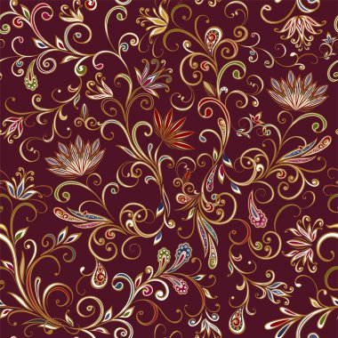 Kusursuz klasik sınırlar. Geleneksel Doğu tarzı, süs çiçekleri. Tasarım kartı, davetiye, broşür, kitap, dergi için süs eşyası.