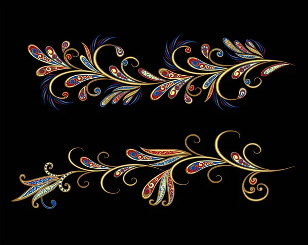 Fantastik buket. Arka planda etnik geleneksel tarzı.