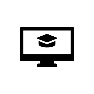 Eğitim simgesi vektör illüstrasyonu