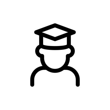 Eğitim simgesi vektör illüstrasyonu
