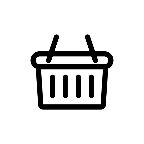 Shopping Icon Vector Illustration — Stock Vector