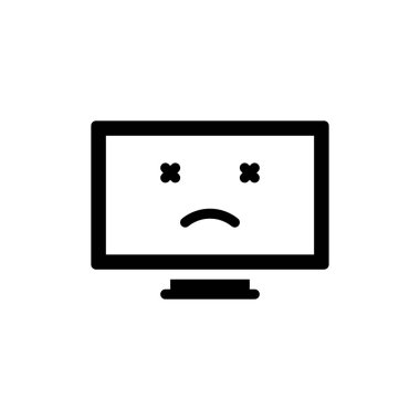 Hata simgesi vektör illüstrasyonu