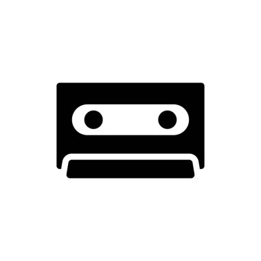 Müzik simgesi vektör illüstrasyonu