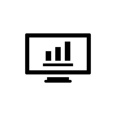 rapor simgesi vektör illüstrasyonu