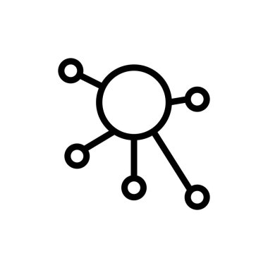 bağlantı simgesi vektör illüstrasyonu