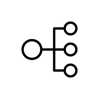 bağlantı simgesi vektör illüstrasyonu