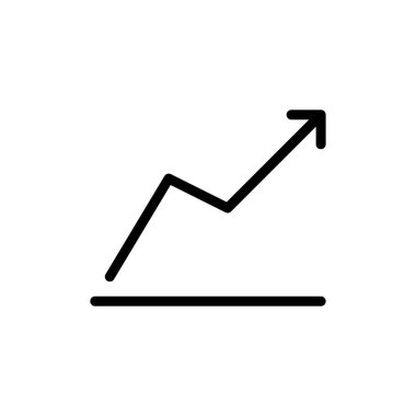 grafik ikonu vektör illüstrasyonu