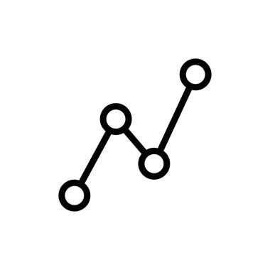 grafik ikonu vektör illüstrasyonu