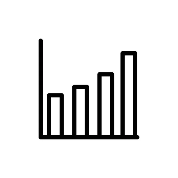 Απεικόνιση Διανύσματος Εικονιδίου Γραφήματος — Διανυσματικό Αρχείο