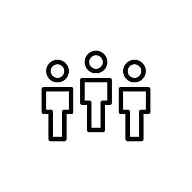 Grup simge vektör çizim