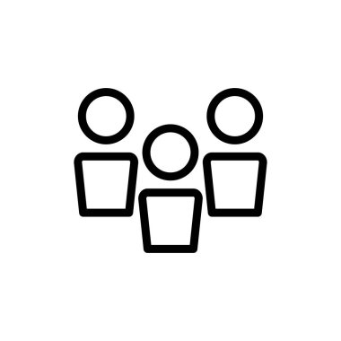 Grup simge vektör çizim