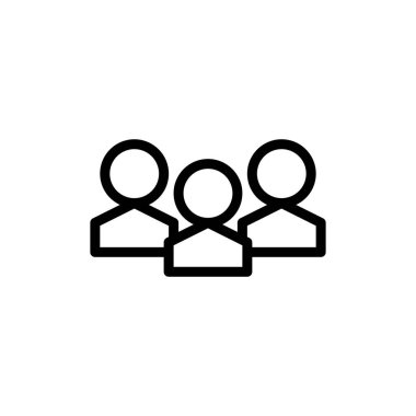 Grup simge vektör çizim