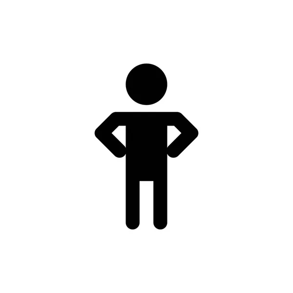 Man Icon Vector Illustration — Stock Vector