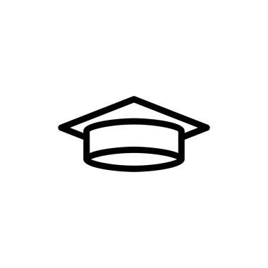 öğrenci simgesi vektör illüstrasyonu