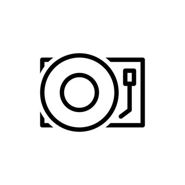 Pikap simge vektör çizim