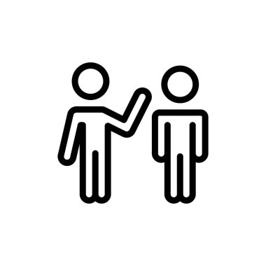 insanlar simge vektör illüstrasyonu