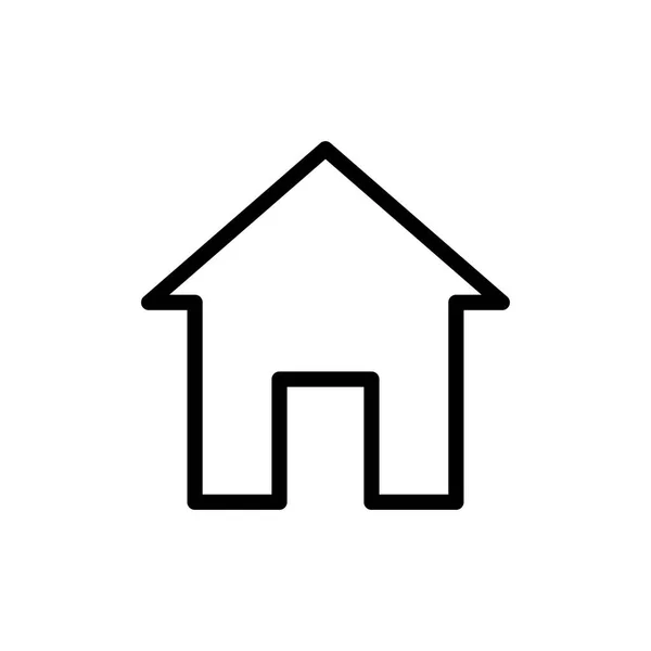 Illustration Vectorielle Icône Maison — Image vectorielle