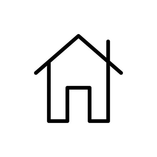 Illustration Vectorielle Icône Maison — Image vectorielle