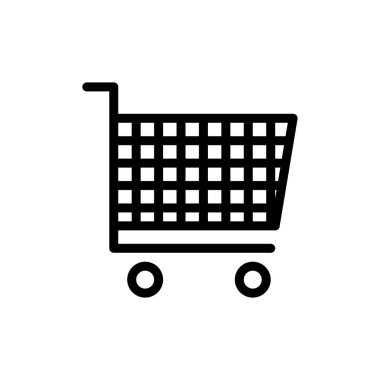Alışveriş Aracı Simgesi Vektörü