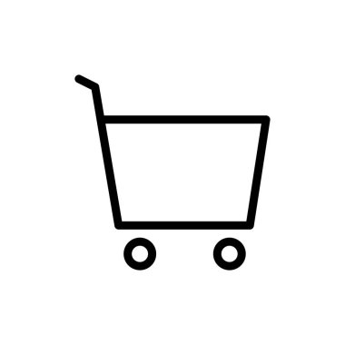 Alışveriş Aracı Simgesi Vektörü