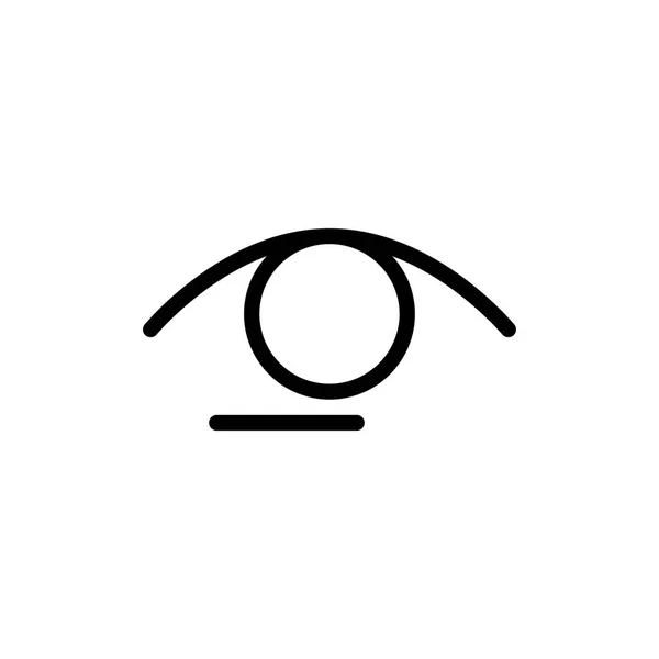 Eye Icon Vector Illustration — Stock Vector