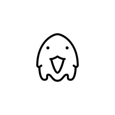 kartal simgesi vektör illüstrasyonu