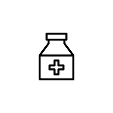 Tıp simgesi vektör illüstrasyonu