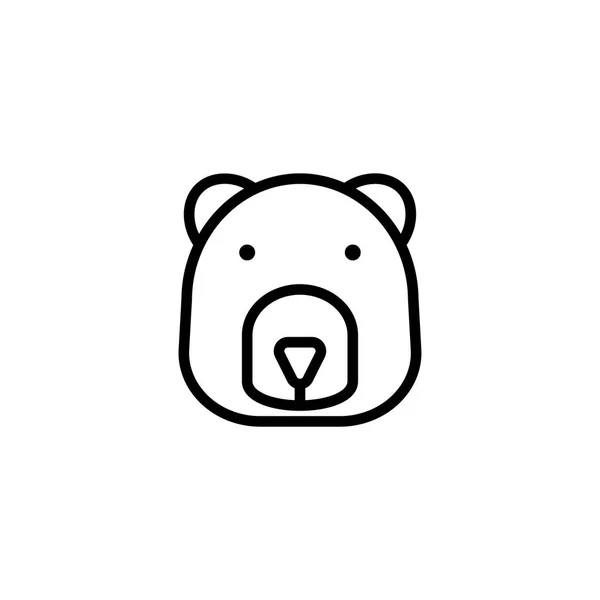 Bärensymbol Vektor Illustration — Stockvektor
