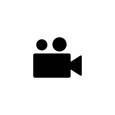 Video kamera simgesi vektörü