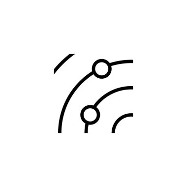 Güneş sistemi simge vektör