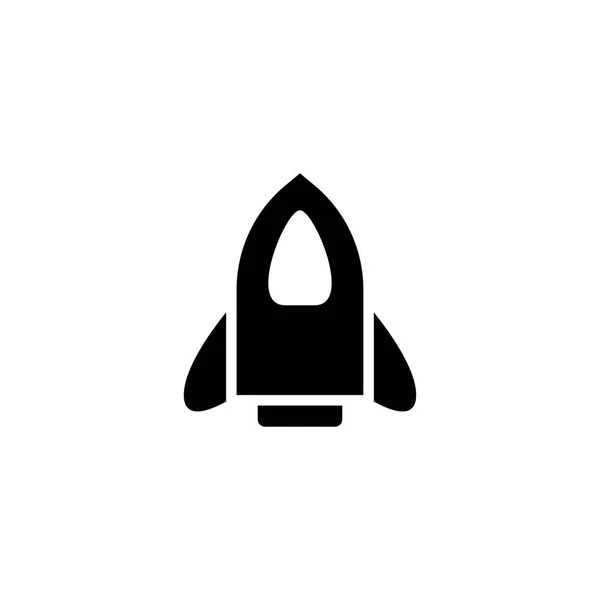 Rocket Icon Vector Illustration — Stock Vector