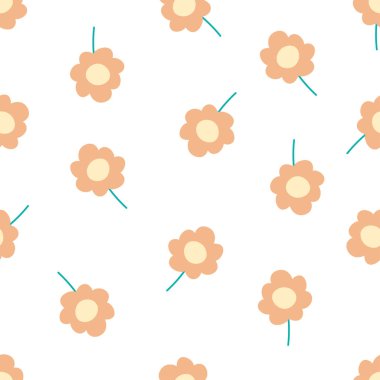 çiçek Dikişsiz desen vektör