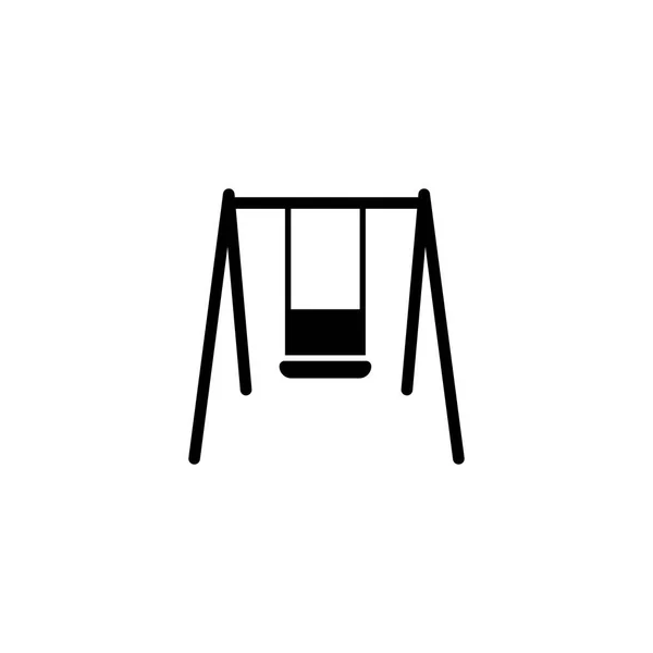 Swing Icon Vektor Illustration — Stockvektor