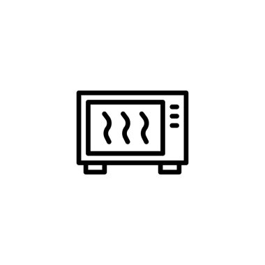 fırın ikonu vektör illüstrasyonu