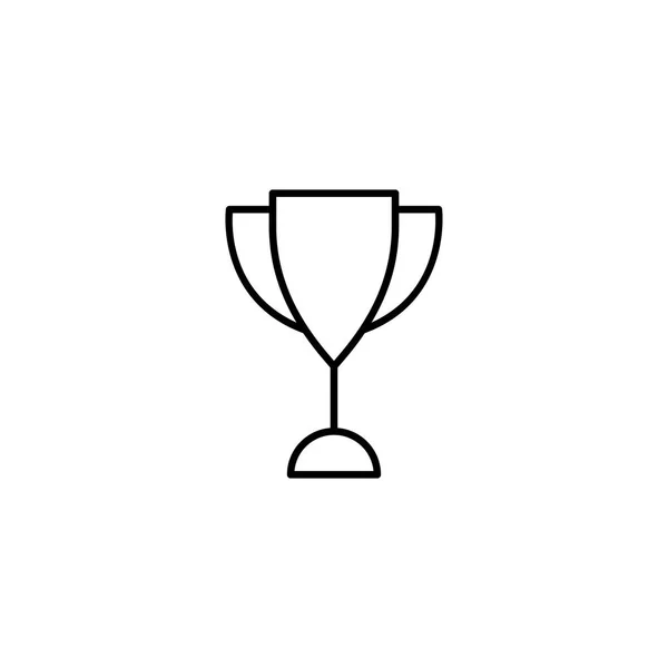 Trophäe Symbol Vektor Illustration — Stockvektor