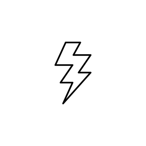 Flash Icon Vektor Illustration — Stockvektor