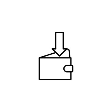 gelir simge vektör çizim